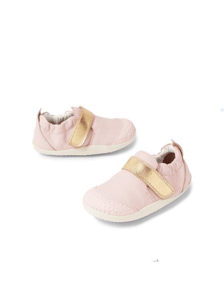 BOBUX XPLORER GO Ballet Pink-Gold | Dětské barefoot tenisky  3