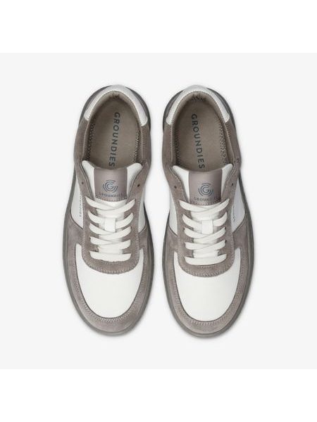 Barefoot Tenisky GROUNDIES® HAMPTONS 2.0 REGULAR Šedo Bílé