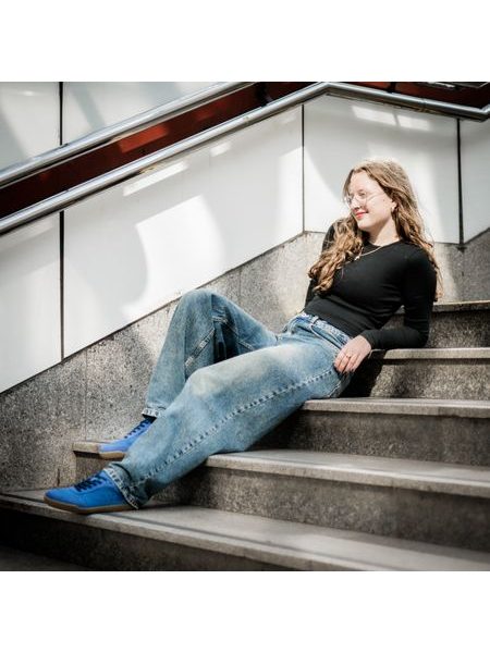 CRAVE CUPERTINO Blue | Barefoot tenisky