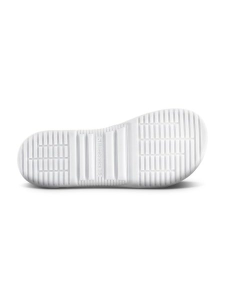 Adidași barefoot Barebarics Zing albi cu auriu - piele