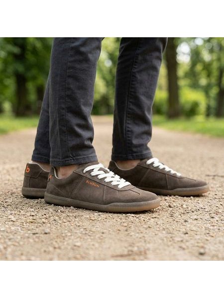 Pánské Barefoot Tenisky BLUSUN BLSN-200M kávové hnědé