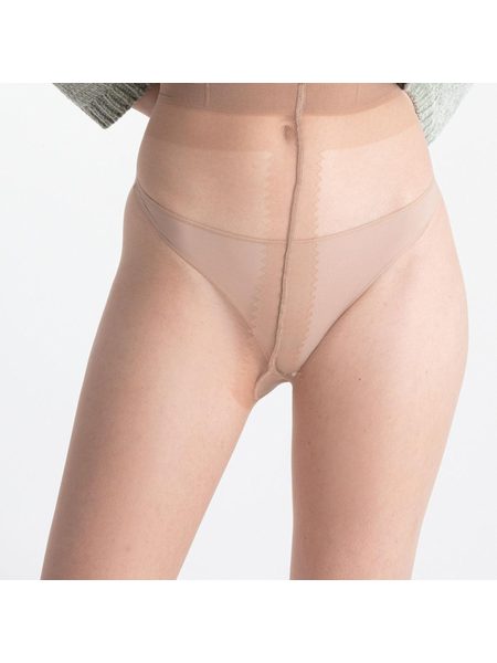 PUNČOCHY TRANSPARENTNÍ NADOTEC JEMNOSTI 8 DEN Béžové