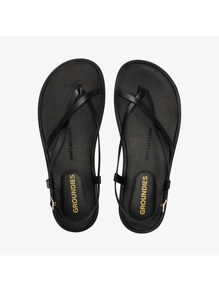 Dámské Barefoot Sandály GROUNDIES® Maya Černé