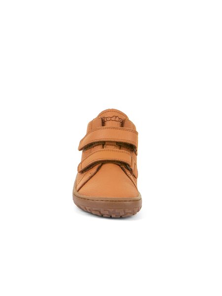 Dětské celoroční barefoot boty FRODDO KOTNÍKOVÉ koňakové