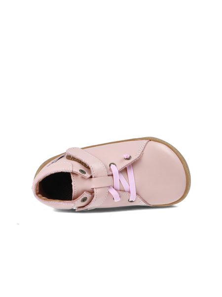 PEGRES CELOROČKY Skinny SBF62 Růžová | Dětské celoroční barefoot boty