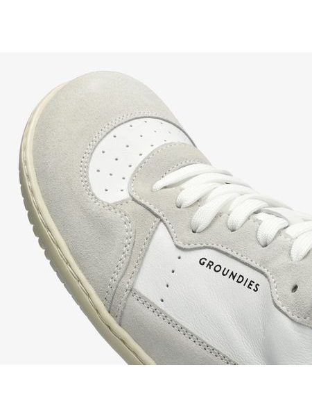 Dámské Barefoot+ Tenisky GROUNDIES® Nova GO1+ Bílo Béžové