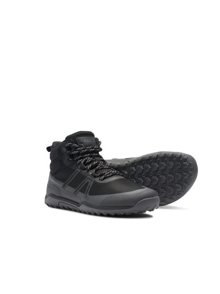 XERO SHOES SCRAMBLER TRAIL MID WP Black / Asphalt | Barefoot outdoorové boty
