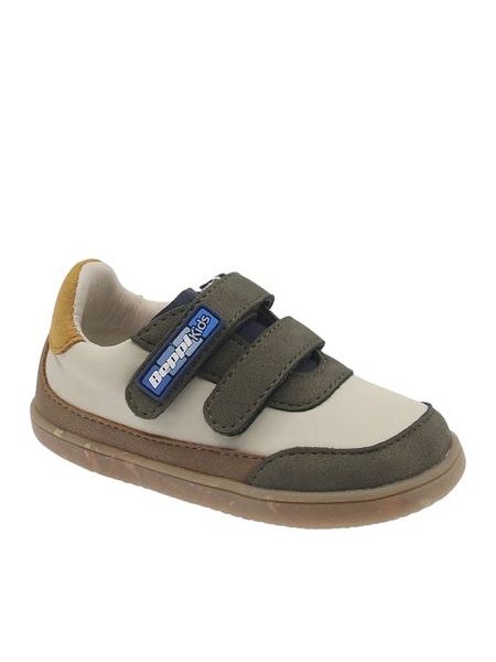 BEPPI Sapato Casual Baby Kids' Barefoot Trainers Khaki Beige