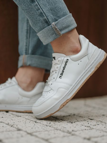 Adidași barefoot Barebarics Wave albi