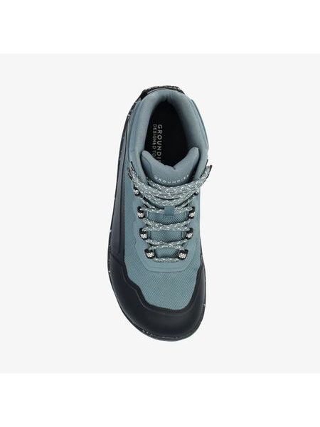 Barefoot Voděodolné Pohorky GROUNDIES® All Terrain High 2.0 Modré