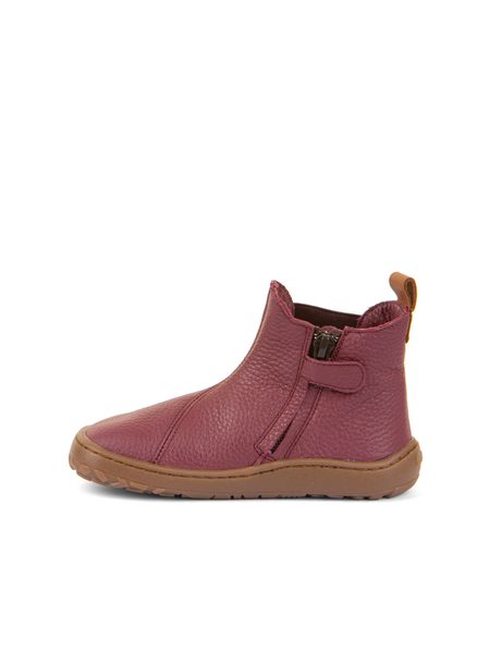 FRODDO KOTNÍKOVÉ CHELYS II Bordeaux | Dámské barefoot chelsea boty