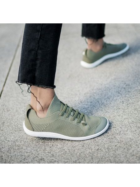 REIMA ASTELU VEGAN Greyish Green | Barefoot tenisky