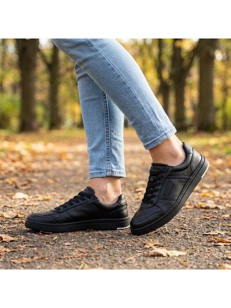Dámské Barefoot Tenisky BLUSUN BLSN-600+W tmavě černé