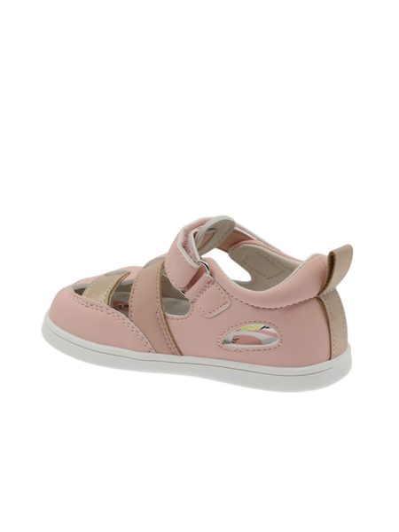BEPPI SAPATO CASUAL BEBE Růžové | Dětské barefoot sandály