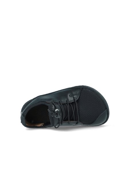 PEGRES TENISKY JUNIOR BF53 0.1 Black | Dětské barefoot tenisky