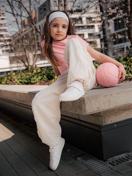 Baskets barefoot enfant Be Lenka Scoot Kids blanches