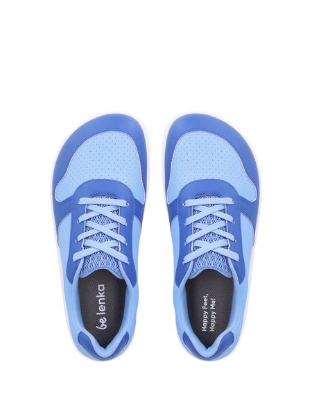 Ténis barefoot de criança Be Lenka Scoot Junior azul claro e azul royal