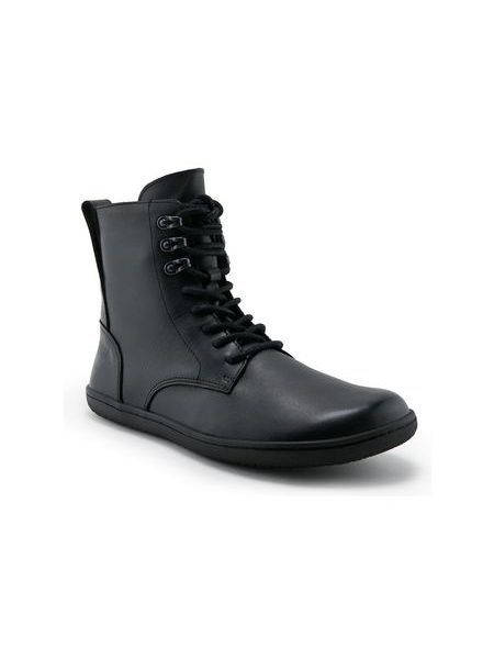 Barefoot Zateplené kotníkové boty ANGLES ORPHEUS WINTER ZIP 2.0 černé