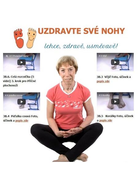 Cviky pro nohy – Základní kurz on-line