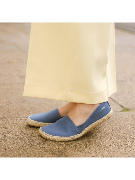 SHAPEN ESPADRILKY PLAYA Wide Indigo | Dámské barefoot espadrilky