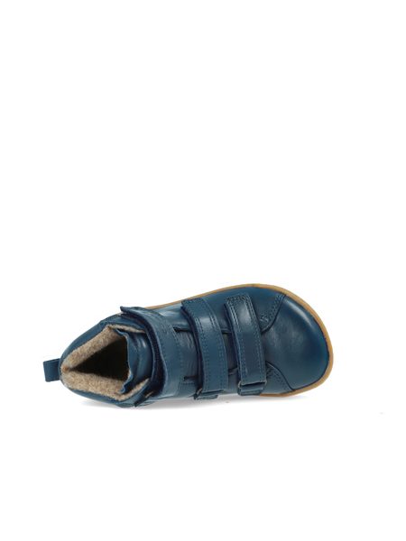 CRAVE SNOWFIELD Dark Blue | Dětské zimní zateplené barefoot boty 4