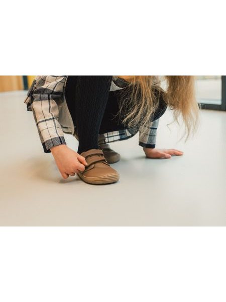 Sapatos barefoot de criança Be Lenka Bounce castanho