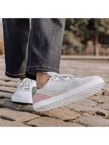 Dámské Barefoot Tenisky GROUNDIES® Nova GS1 Béžovo Růžové