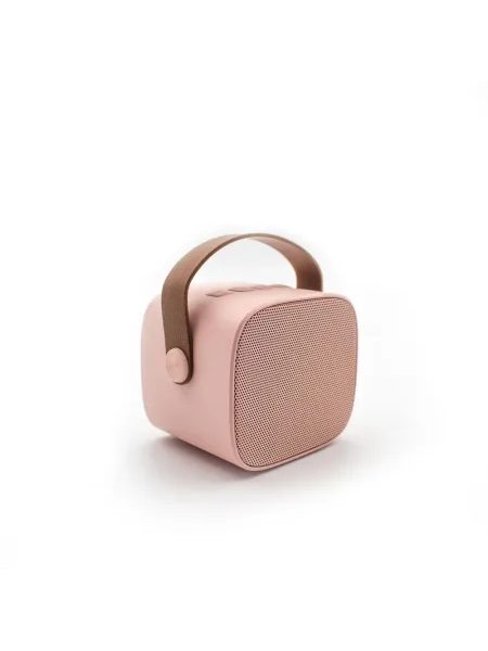 BLUETOOTH KARAOKE SET Růžový mikrofon a reproduktor