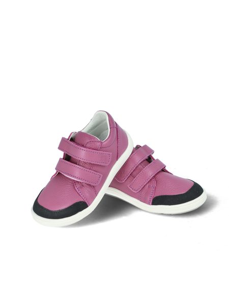 BABY BARE FEBO GO Magenta Asfaltico | Dětské barefoot tenisky