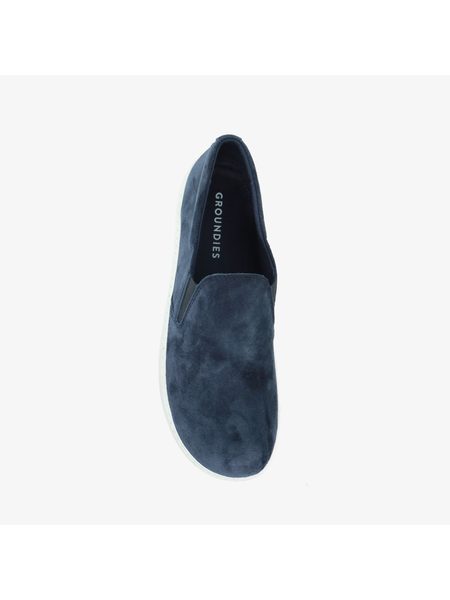 Pánské Barefoot Slip-on Tenisky GROUNDIES® Ease Modré