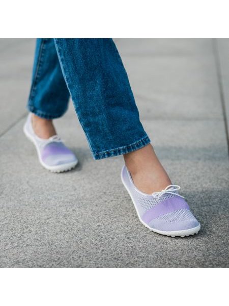 LEGUANO STYLE Lavenda | Dámské barefoot baleríny