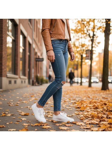 Barefoot Tenisky GROUNDIES® Lima Bílé