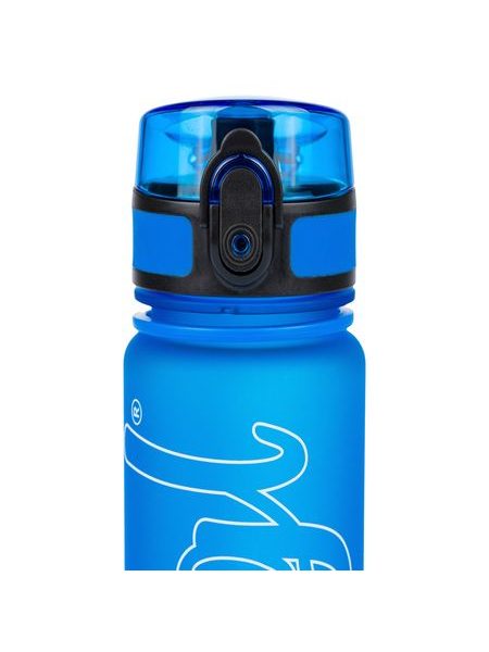 BAAGL Tritanová láhev na pití Logo - modrá, 500 ml