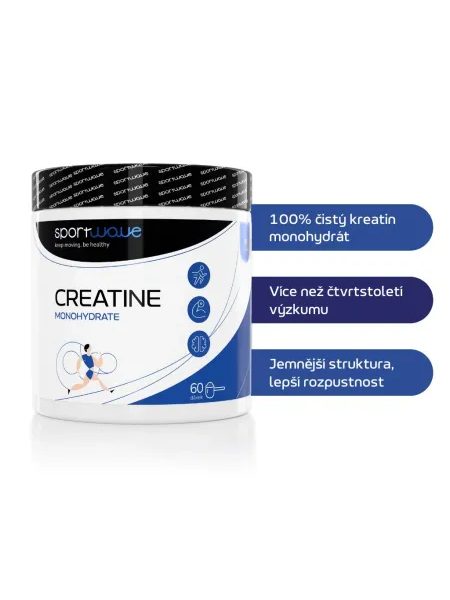 KREATIN CREATINE MONOHYDRATE 300 g – na podporu síly a regenerace