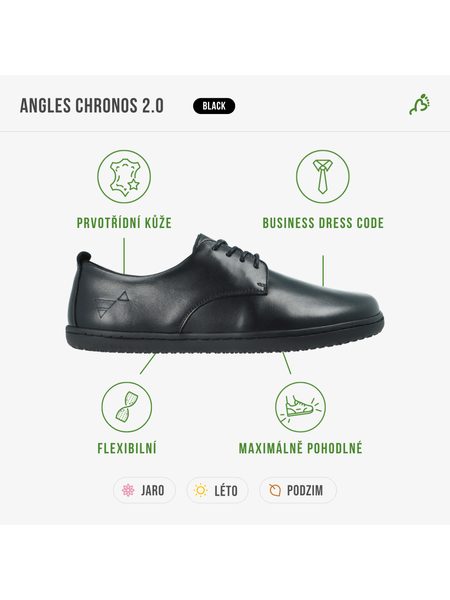 ANGLES CHRONOS 2.0 Black | Barefoot polobotky