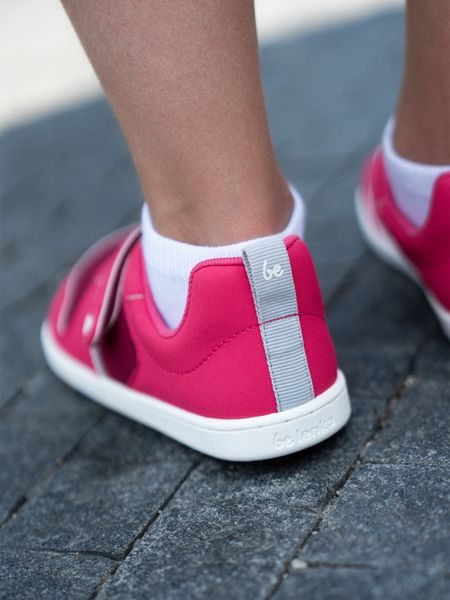 Adidași barefoot pentru copii Be Lenka Glade Kids roz închis