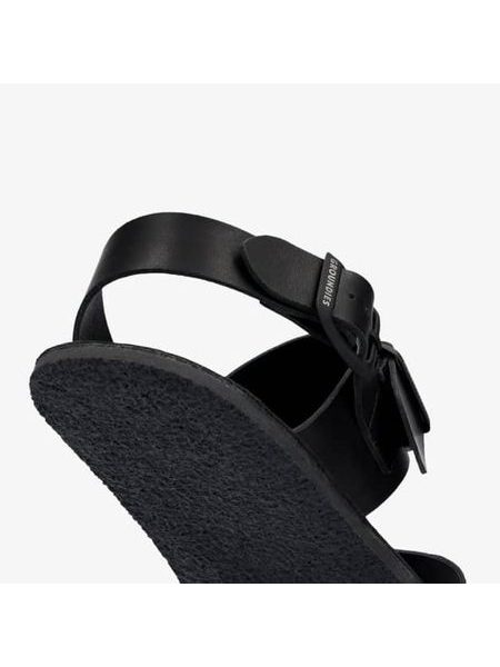 GROUNDIES® Kos Černé | Barefoot sandály