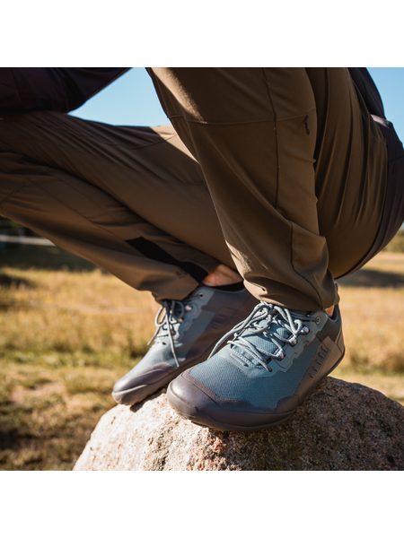 Barefoot Outdoorové Voděodolné Boty GROUNDIES® All Terrain Low Modré