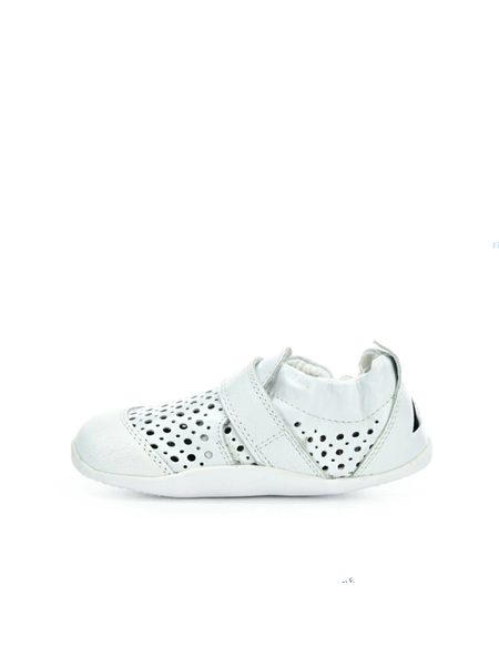 BOBUX XPLORER GO PUNCH White | Dětské barefoot tenisky 4
