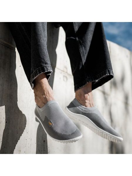 LEGUANO SCORE Grey | Barefoot tenisky