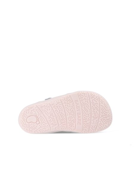 BABY BARE FEBO GO Grey Pink Asfaltico | Dětské barefoot tenisky