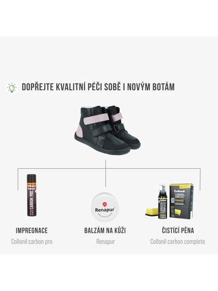 BABY BARE FEBO WINTER Sparkle Black Asfaltico