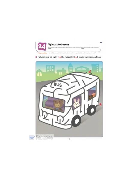 DĚTSKÁ KNIHA Příprava do školky Kreslení