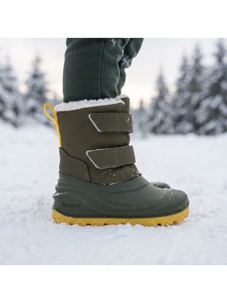 Dětské Barefoot Zimní boty RAYVE BLIZZARD zelené