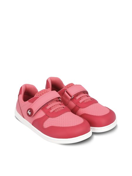 Baskets barefoot enfant Be Lenka Scoot Kids rose clair et rose foncé