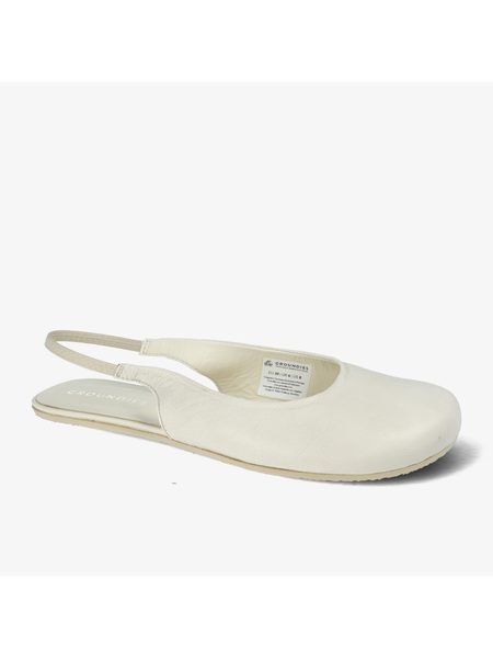 Dámské Barefoot Sandály GROUNDIES® Arc Bílé
