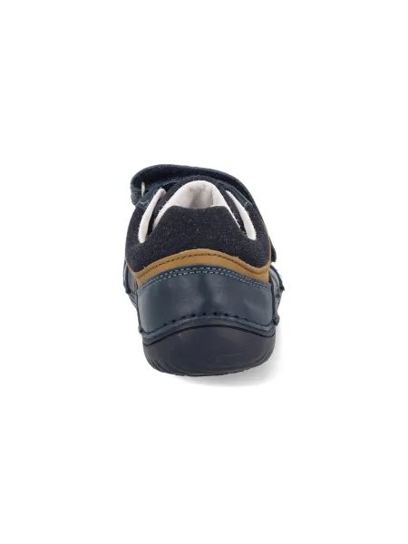 Dětské barefoot celoroční boty D.D.STEP S073-52363A Bermuda Blue