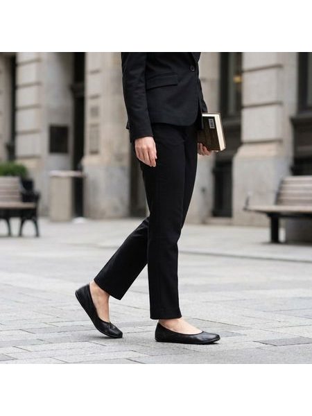 ANGLES CALISTO Black | Dámské barefoot baleriny