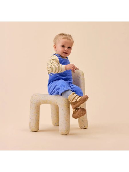 AFFENZAHN PREWALKER MIDBOOT VEGAN SNUGGY Affenzahn Brown | Dětské první barefoot zateplené botičky