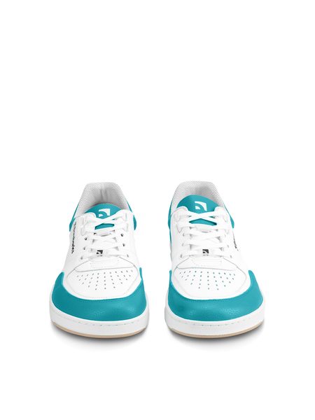 Ténis barefoot Barebarics Wave branco e turquesa-escuro